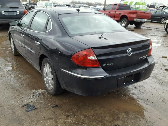 2G4WD582971135005 - 2007 BUICK LACROSSE C BLACK photo 3