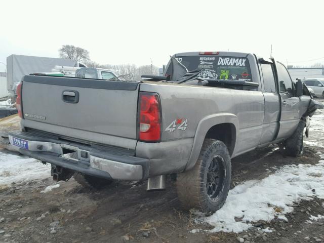 1GCHK29D26E153568 - 2006 CHEVROLET SILVERADO GRAY photo 4