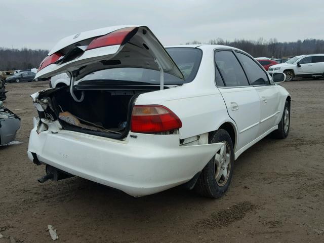 1HGCG1655YA021175 - 2000 HONDA ACCORD EX WHITE photo 4