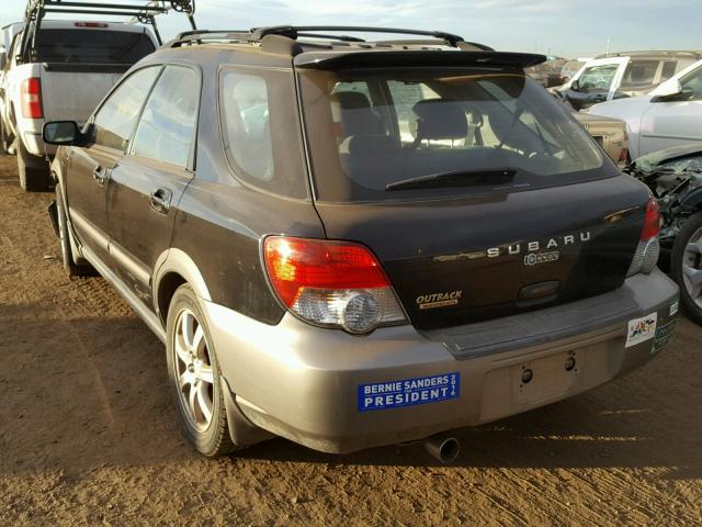 JF1GG68585H817163 - 2005 SUBARU IMPREZA OU BLACK photo 3