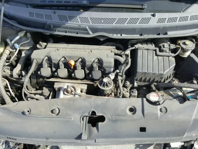 2HGFG11846H518392 - 2006 HONDA CIVIC EX BROWN photo 7