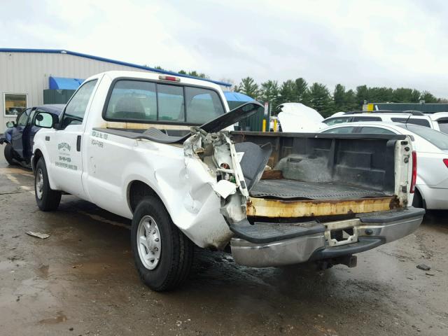 1FTNF20L41EC45334 - 2001 FORD F250 SUPER WHITE photo 3