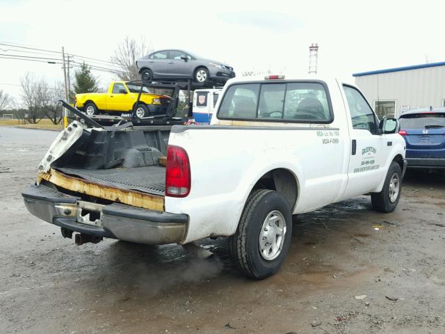 1FTNF20L41EC45334 - 2001 FORD F250 SUPER WHITE photo 4