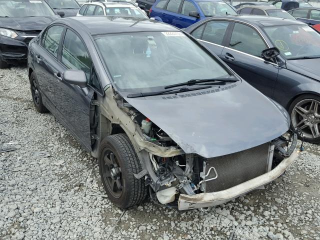 2HGFA1F56AH302777 - 2010 HONDA CIVIC LX GRAY photo 1