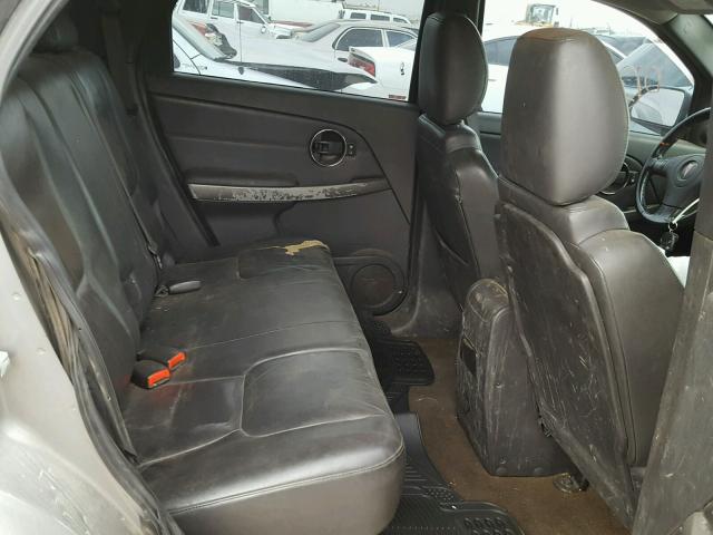 2CKDL63F166102976 - 2006 PONTIAC TORRENT GRAY photo 6