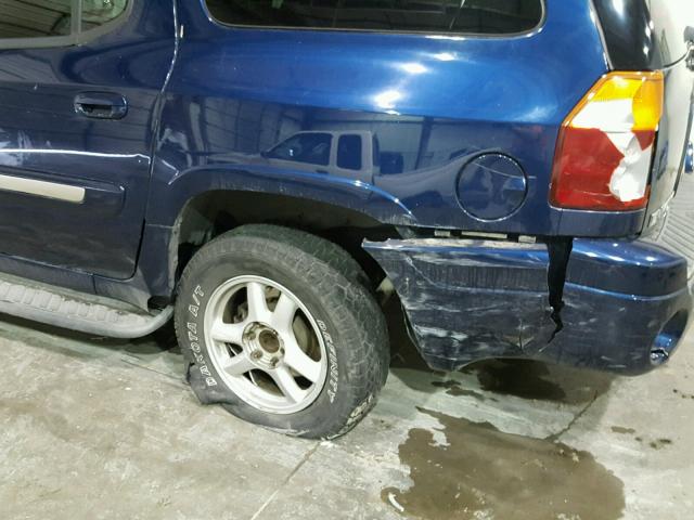 1GKET16S636132116 - 2003 GMC ENVOY XL BLUE photo 9