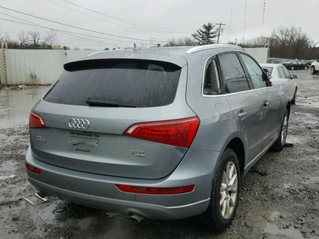 WA1LFAFP6BA103307 - 2011 AUDI Q5 PREMIUM GRAY photo 4