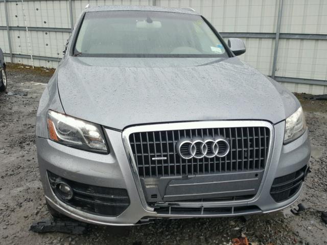 WA1LFAFP6BA103307 - 2011 AUDI Q5 PREMIUM GRAY photo 9