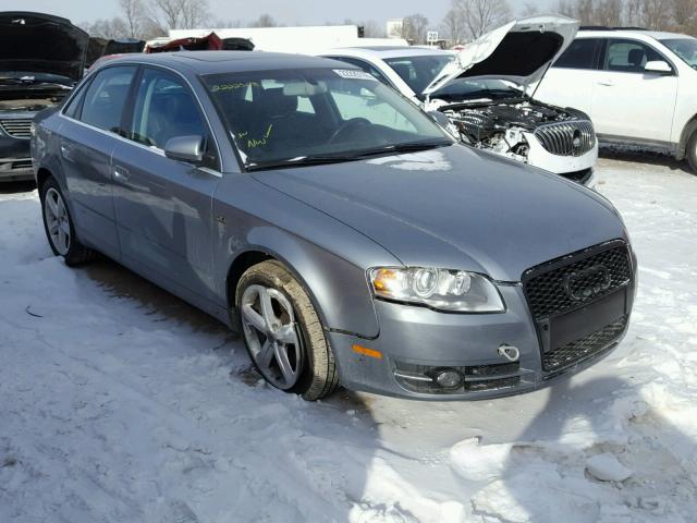 WAUDH78E47A040022 - 2007 AUDI A4 3.2 QUA SILVER photo 1