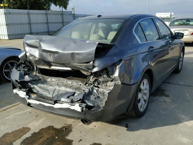 JHMCP26898C008012 - 2008 HONDA ACCORD EXL GRAY photo 4