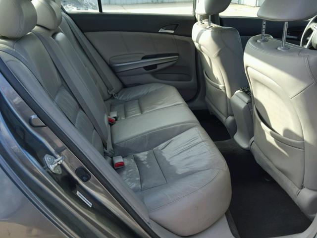 JHMCP26898C008012 - 2008 HONDA ACCORD EXL GRAY photo 6