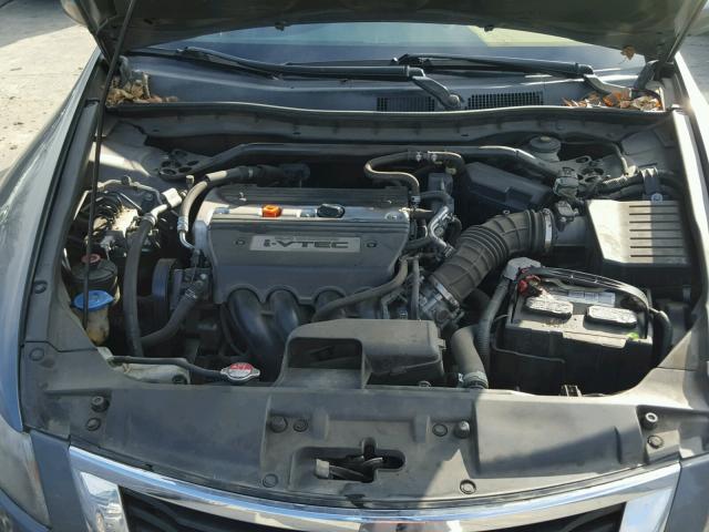 JHMCP26898C008012 - 2008 HONDA ACCORD EXL GRAY photo 7