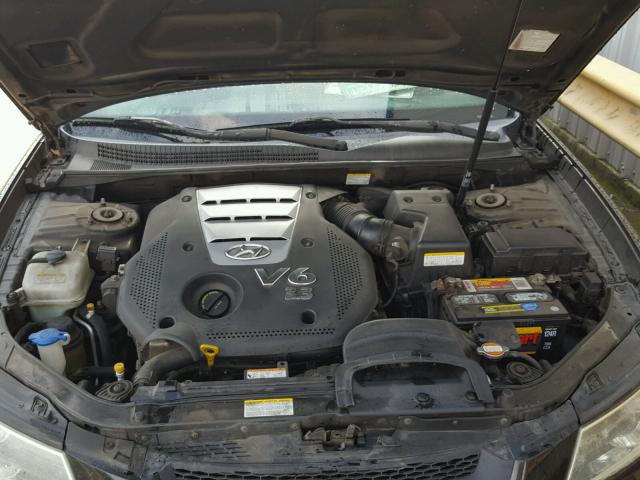 5NPEU46F37H215771 - 2007 HYUNDAI SONATA SE BLACK photo 7