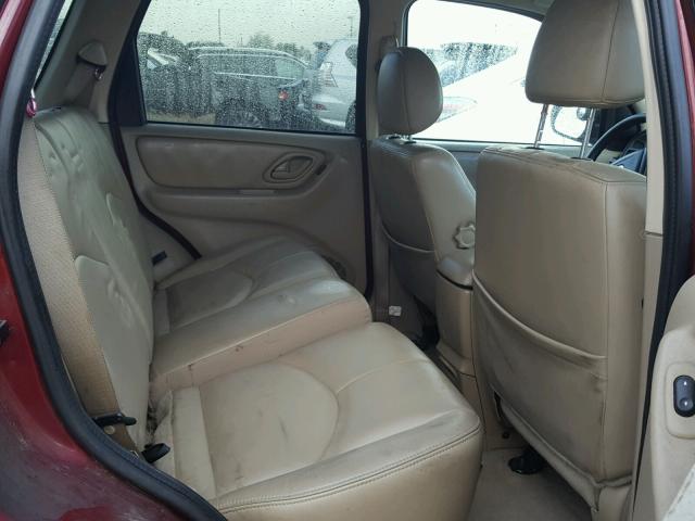 4F2CZ06143KM11476 - 2003 MAZDA TRIBUTE ES 勃艮第红 照片 6