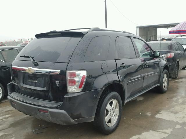 2CNDL63FX56205007 - 2005 CHEVROLET EQUINOX LT BLACK photo 4