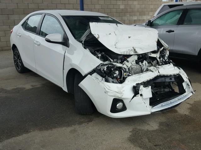 5YFBURHE9GP467225 - 2016 TOYOTA COROLLA L WHITE photo 1