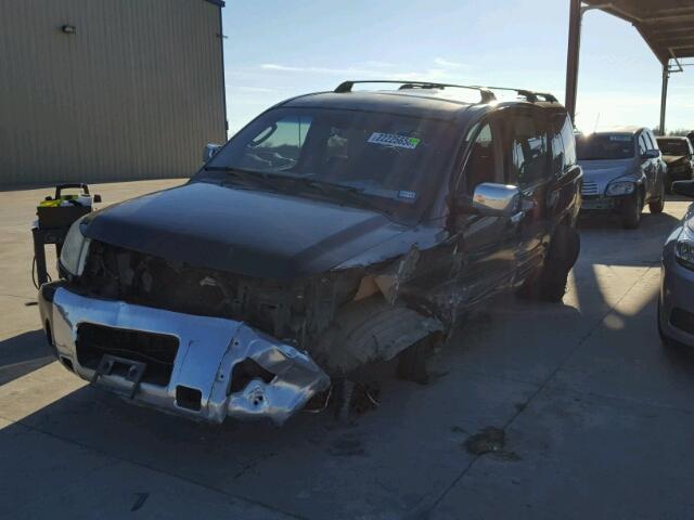 5N1AA08AX4N742635 - 2004 NISSAN ARMADA SE BLACK photo 2