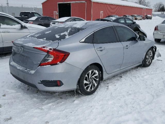 2HGFC2F73GH006559 - 2016 HONDA CIVIC EX ვერცხლისფერი ფოტო 4
