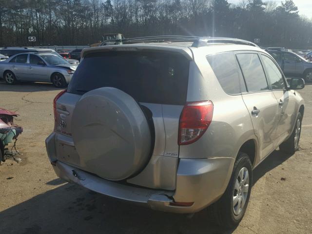 JTMBD33V476045813 - 2007 TOYOTA RAV4 BROWN photo 4