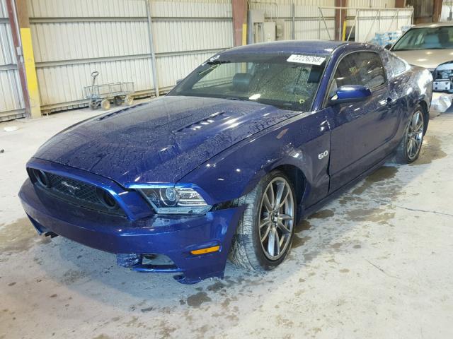 1ZVBP8CF4D5252231 - 2013 FORD MUSTANG GT PURPLE photo 2