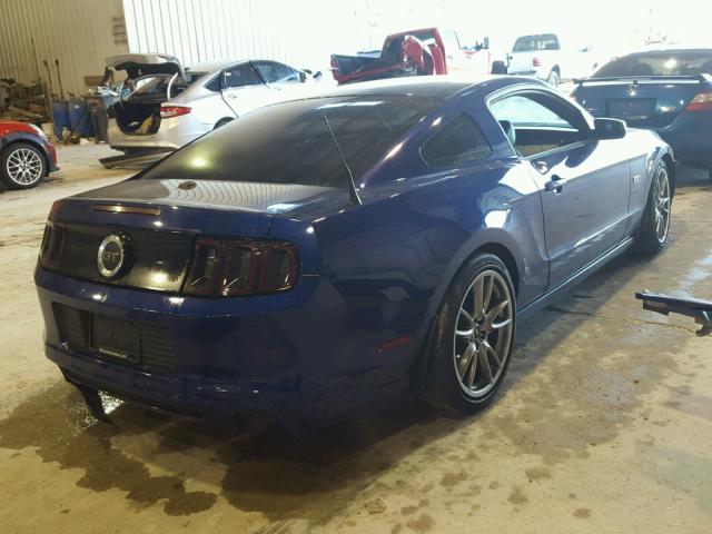 1ZVBP8CF4D5252231 - 2013 FORD MUSTANG GT PURPLE photo 4