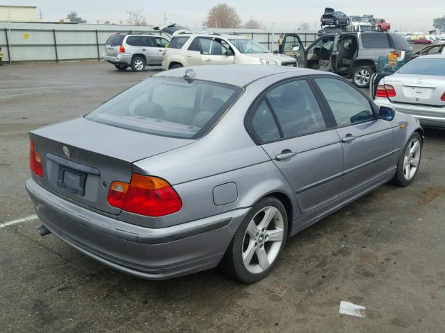 WBAET37444NH04864 - 2004 BMW 325 I GRAY photo 4