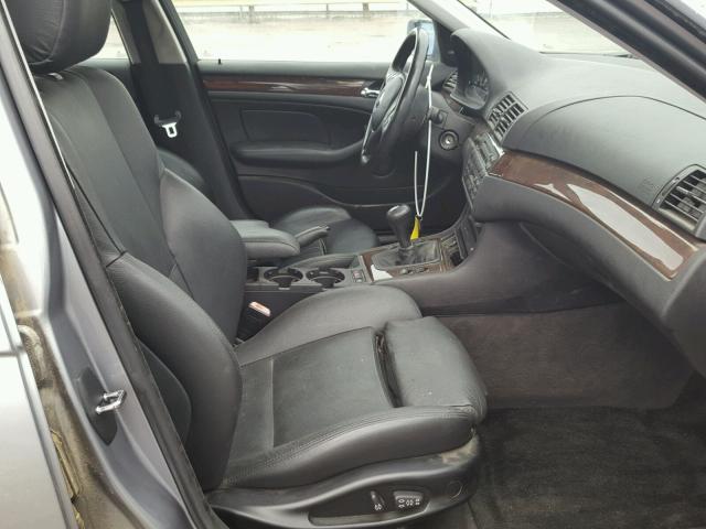 WBAET37444NH04864 - 2004 BMW 325 I GRAY photo 5