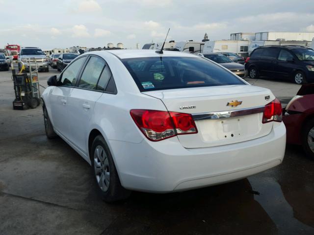 1G1PA5SH3E7347079 - 2014 CHEVROLET CRUZE LS WHITE photo 3