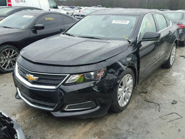 2G11Z5SA9G9176020 - 2016 CHEVROLET IMPALA LS BLACK photo 2