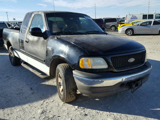 1FTRX17212NA61329 - 2002 FORD F150 BLACK photo 1