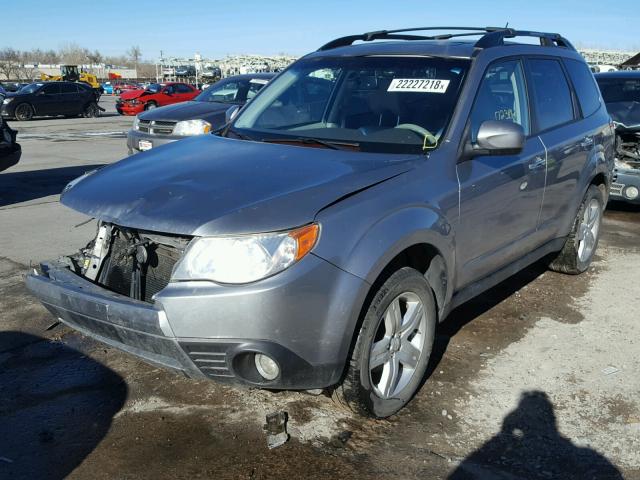 JF2SH63619G728789 - 2009 SUBARU FORESTER 2 SILVER photo 2