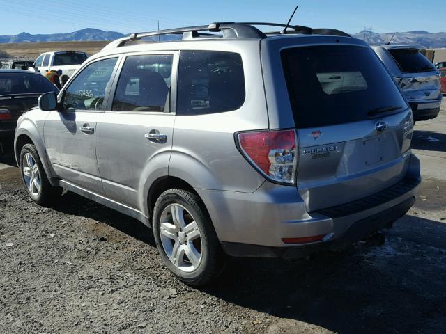 JF2SH63619G728789 - 2009 SUBARU FORESTER 2 SILVER photo 3