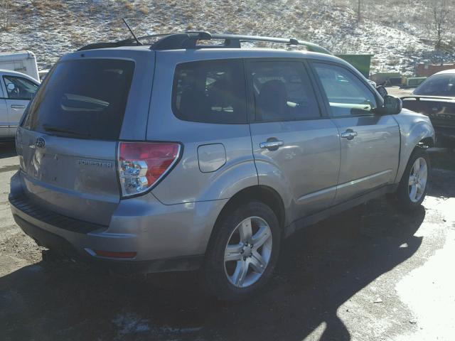 JF2SH63619G728789 - 2009 SUBARU FORESTER 2 SILVER photo 4