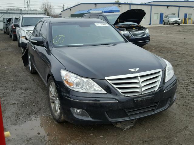 KMHGC4DF5BU133677 - 2011 HYUNDAI GENESIS 4. BLACK photo 1