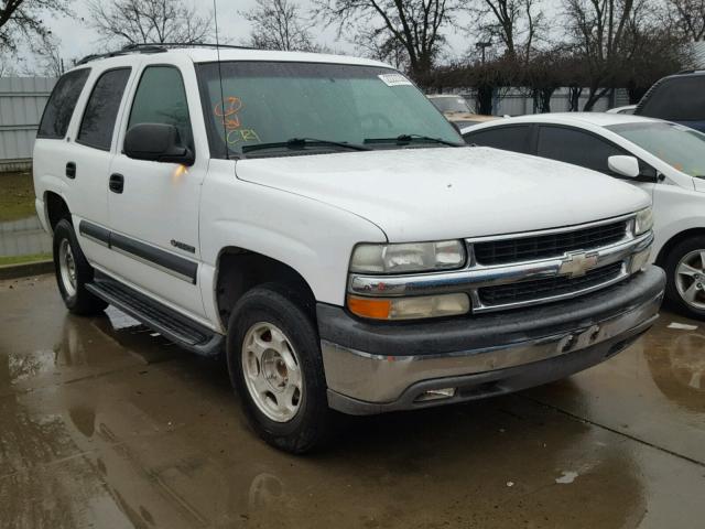 1GNEC13V62J250115 - 2002 CHEVROLET TAHOE C150 WHITE photo 1