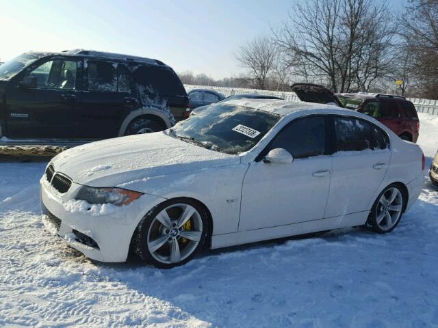 WBAVB73547KY60379 - 2007 BMW 335 I WHITE photo 2