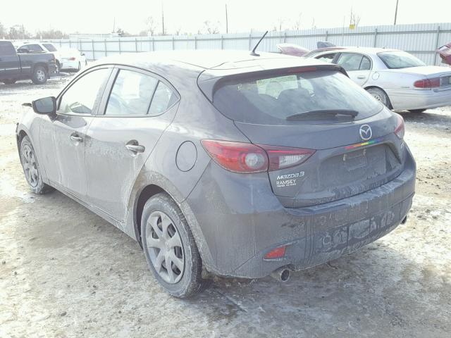 3MZBM1K75EM123436 - 2014 MAZDA 3 SPORT GRAY photo 3