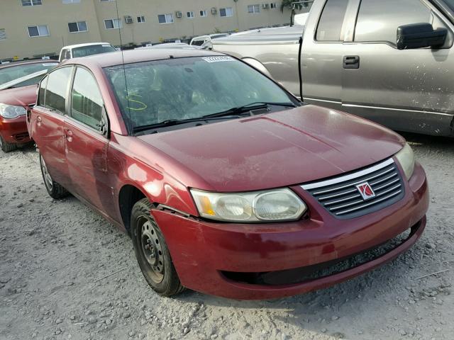 1G8AJ55F66Z164489 - 2006 SATURN ION LEVEL RED photo 1