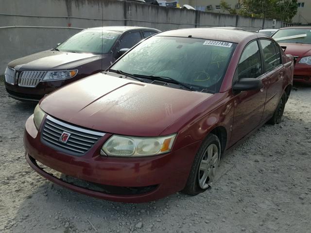 1G8AJ55F66Z164489 - 2006 SATURN ION LEVEL RED photo 2