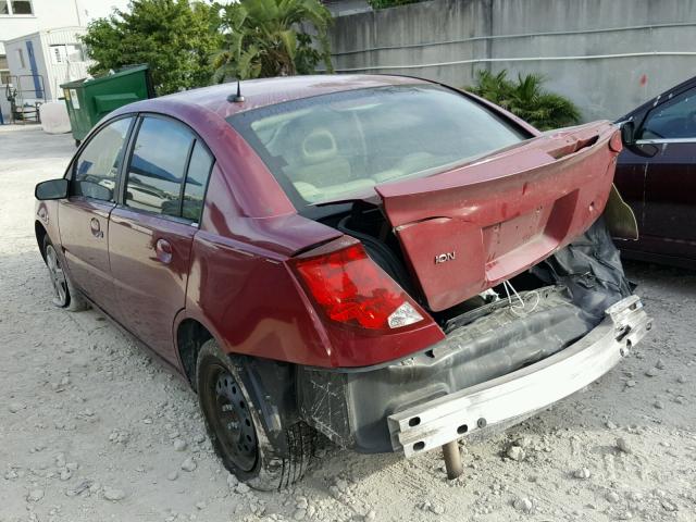 1G8AJ55F66Z164489 - 2006 SATURN ION LEVEL 红色 照片 3