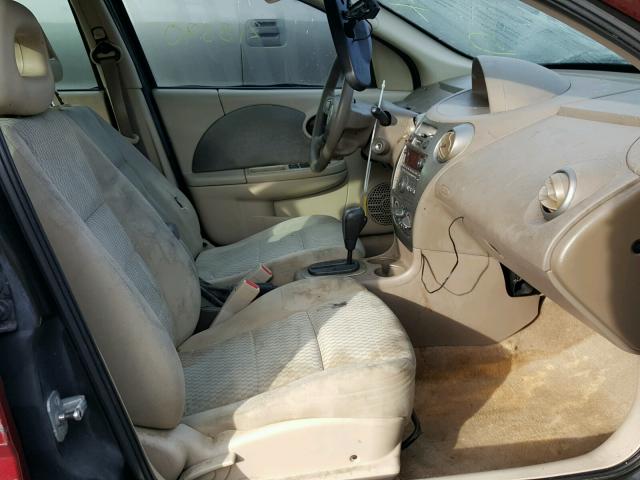 1G8AJ55F66Z164489 - 2006 SATURN ION LEVEL RED photo 5