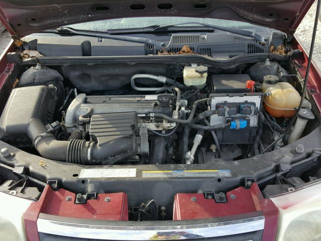 1G8AJ55F66Z164489 - 2006 SATURN ION LEVEL RED photo 7