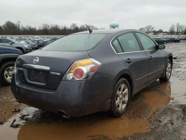 1N4CL21E18C138589 - 2008 NISSAN ALTIMA HYB CHARCOAL photo 4