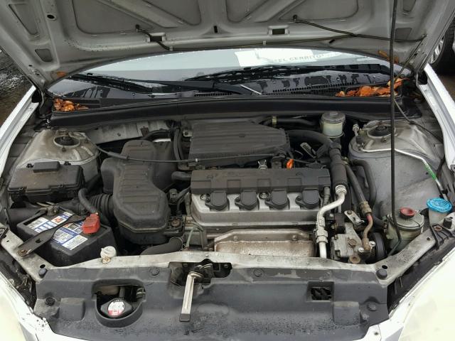 2HGES16354H557688 - 2004 HONDA CIVIC DX V SILVER photo 7