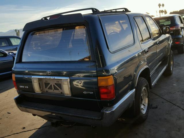 JT3VN39W5R0132432 - 1994 TOYOTA 4RUNNER VN GREEN photo 4