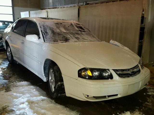 2G1WH52K449416314 - 2004 CHEVROLET IMPALA LS WHITE photo 1