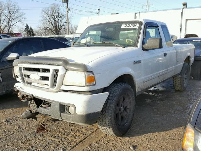 1FTZR45E06PA45528 - 2006 FORD RANGER SUP WHITE photo 2