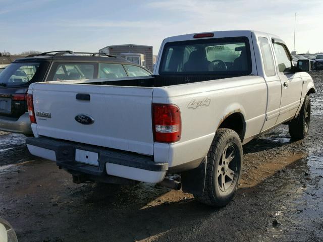 1FTZR45E06PA45528 - 2006 FORD RANGER SUP WHITE photo 4