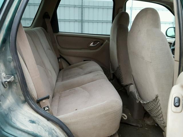 4F2YU06B81KM25391 - 2001 MAZDA TRIBUTE DX 绿色 照片 6