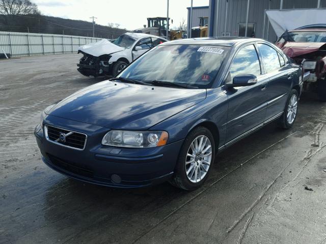 YV1RS592482690770 - 2008 VOLVO S60 2.5T BLUE photo 2